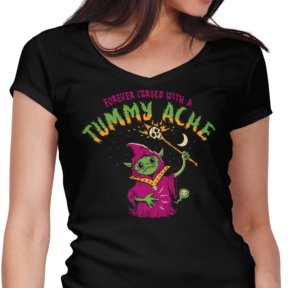 Tummy Ache Sorcerer - Women's V-Neck product image 1