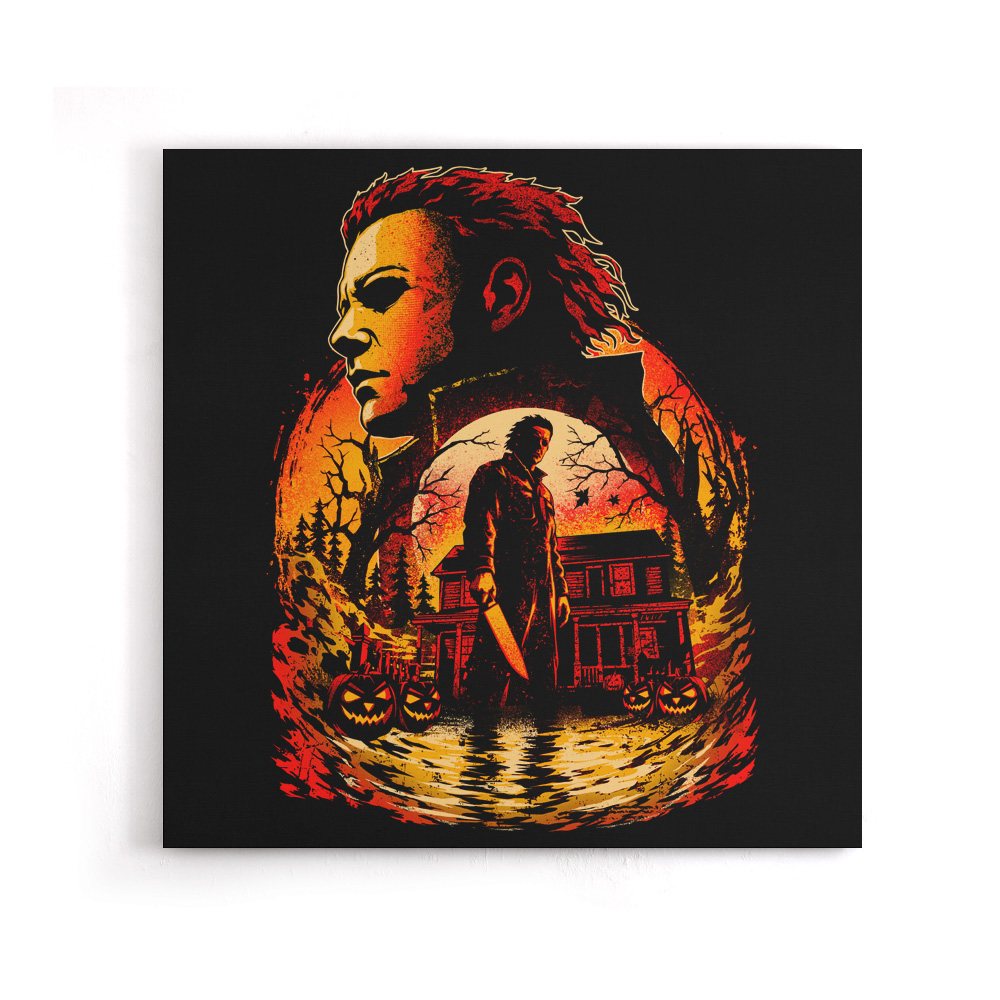 Under the Blood Moon - Canvas Print