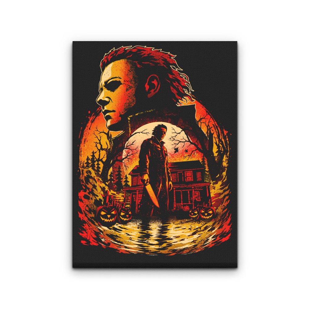 Under the Blood Moon - Canvas Print