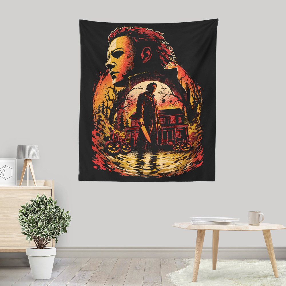 Under the Blood Moon - Wall Tapestry