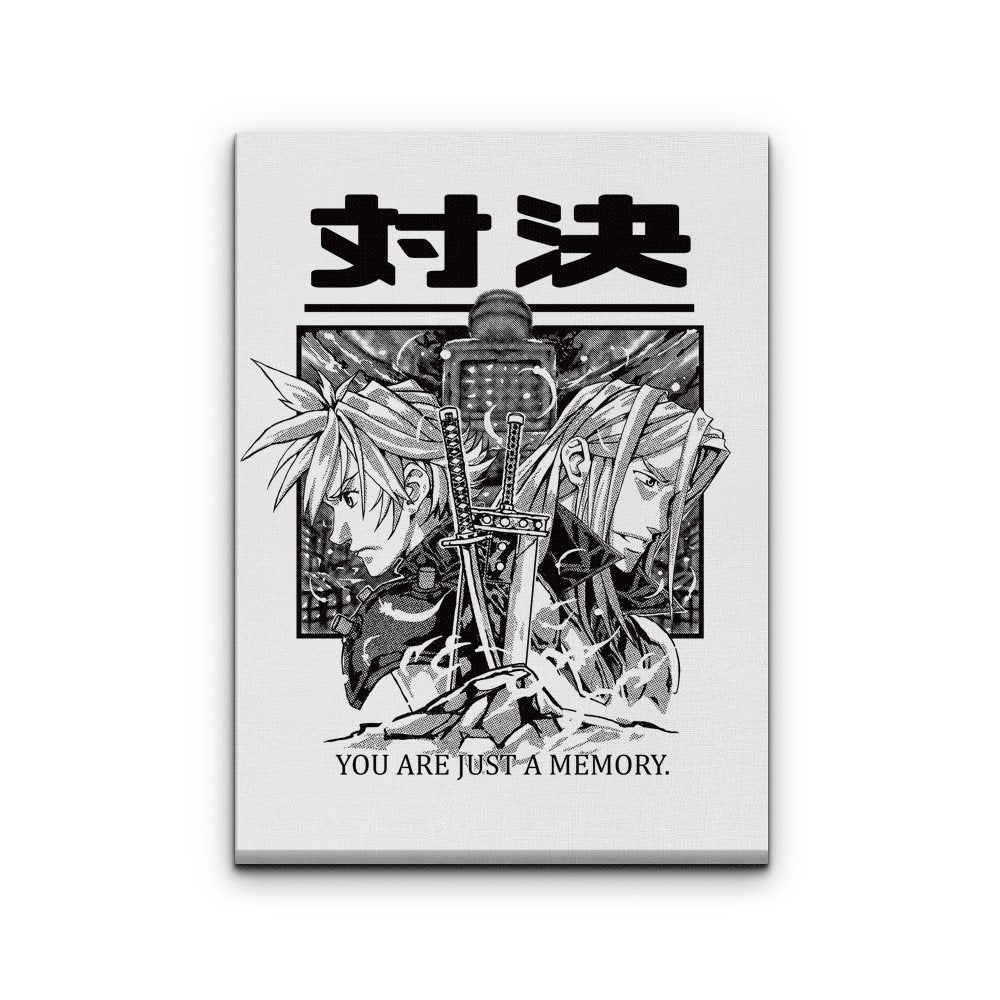 You Are Just a Memory - Canvas Print
