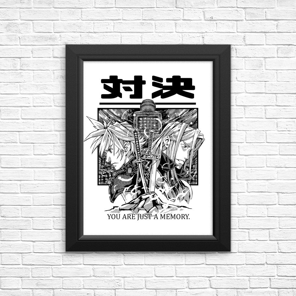 You Are Just a Memory - Posters & Prints