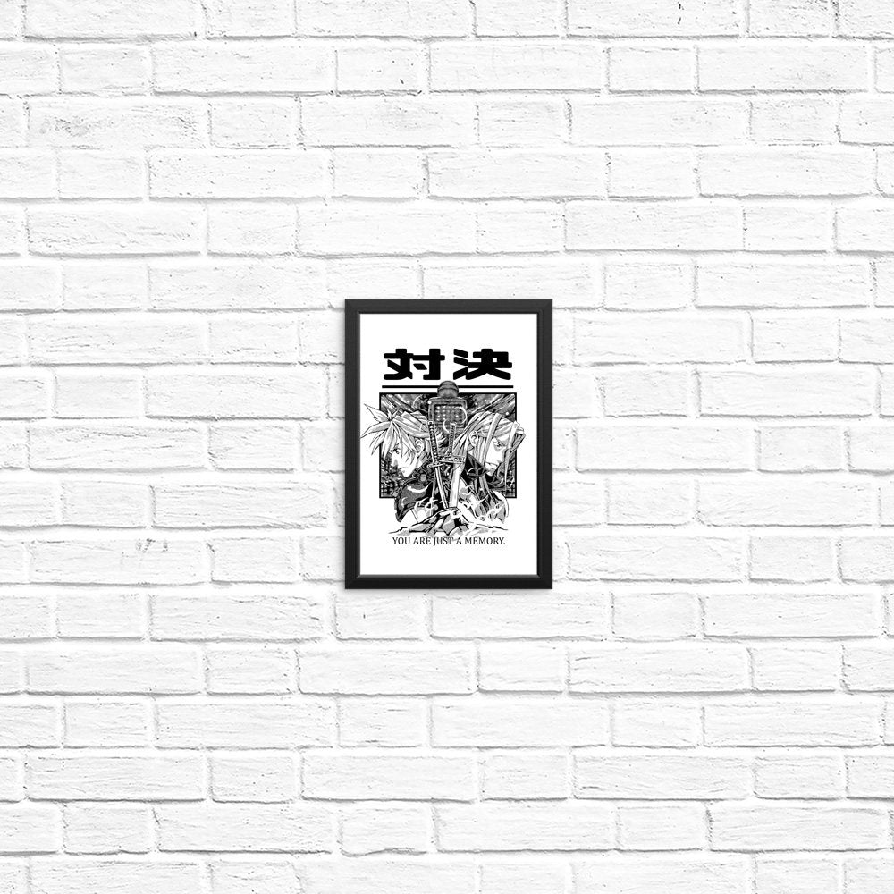 You Are Just a Memory - Posters & Prints