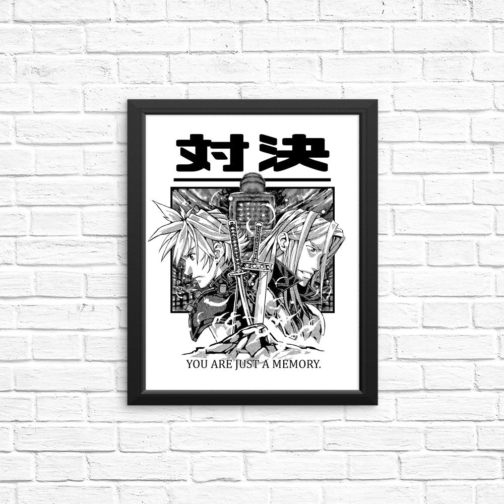 You Are Just a Memory - Posters & Prints