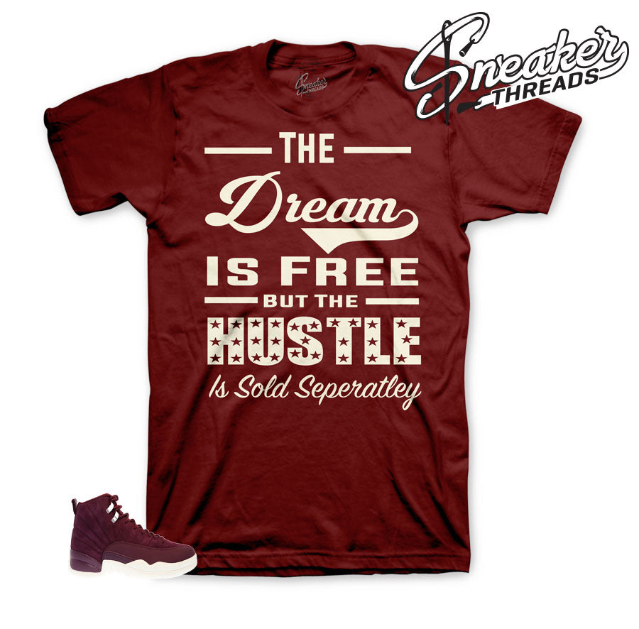 Retro 12 Bordeaux Sold Separately Shirt