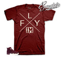 Retro 12 Bordeaux I'm Fly Shirt