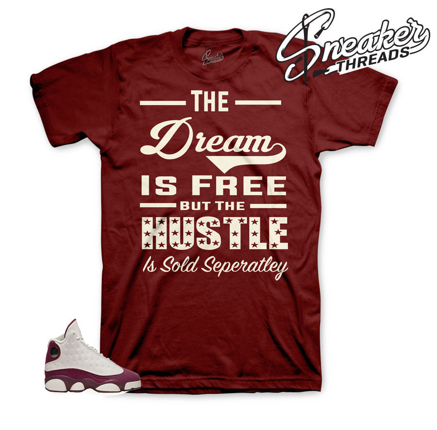 Retro 13 Bordeaux Sold Separately Shirt