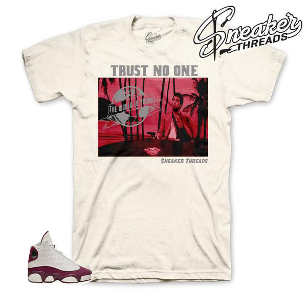 Retro 13 Bordeaux Tony Knows Shirt