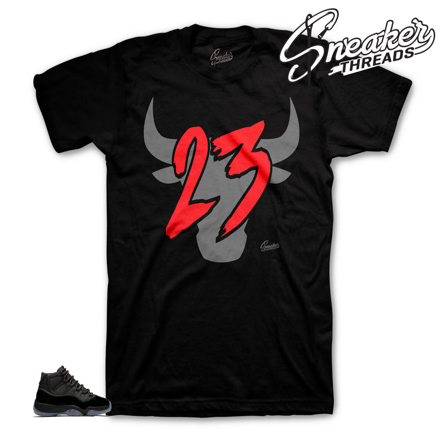 Retro 11 Cap & Gown Toro 23 Shirt