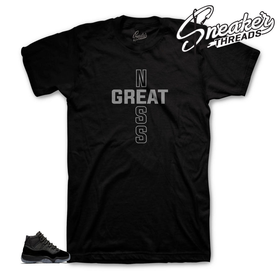 Retro 11 Cap & Gown Greatness One Shirt