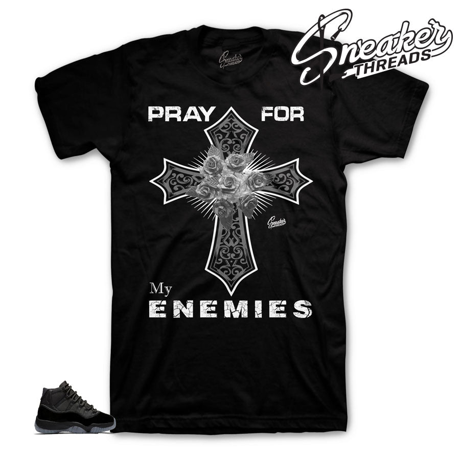 Retro 11 Cap & Gown Enemy Cross Shirt