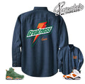 Retro 6 Like Mike Greatness Denim Shirt
