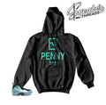 Foamposite Island Green Fancy Foams Hoody