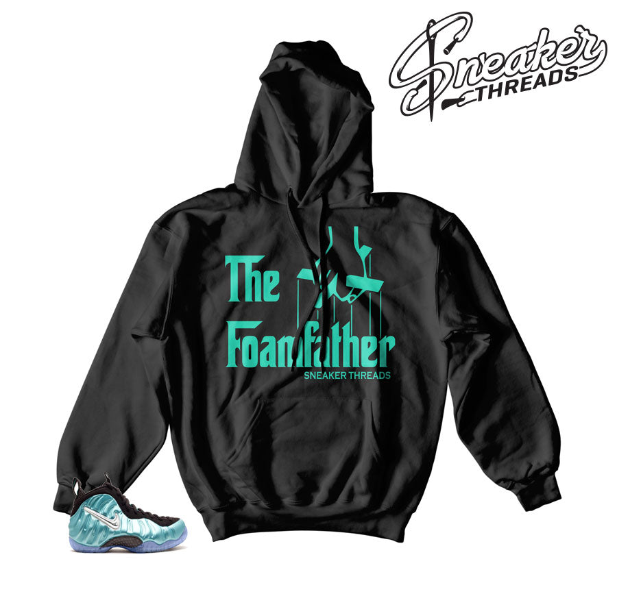 Foamposite Island Green Foamfather Hoody