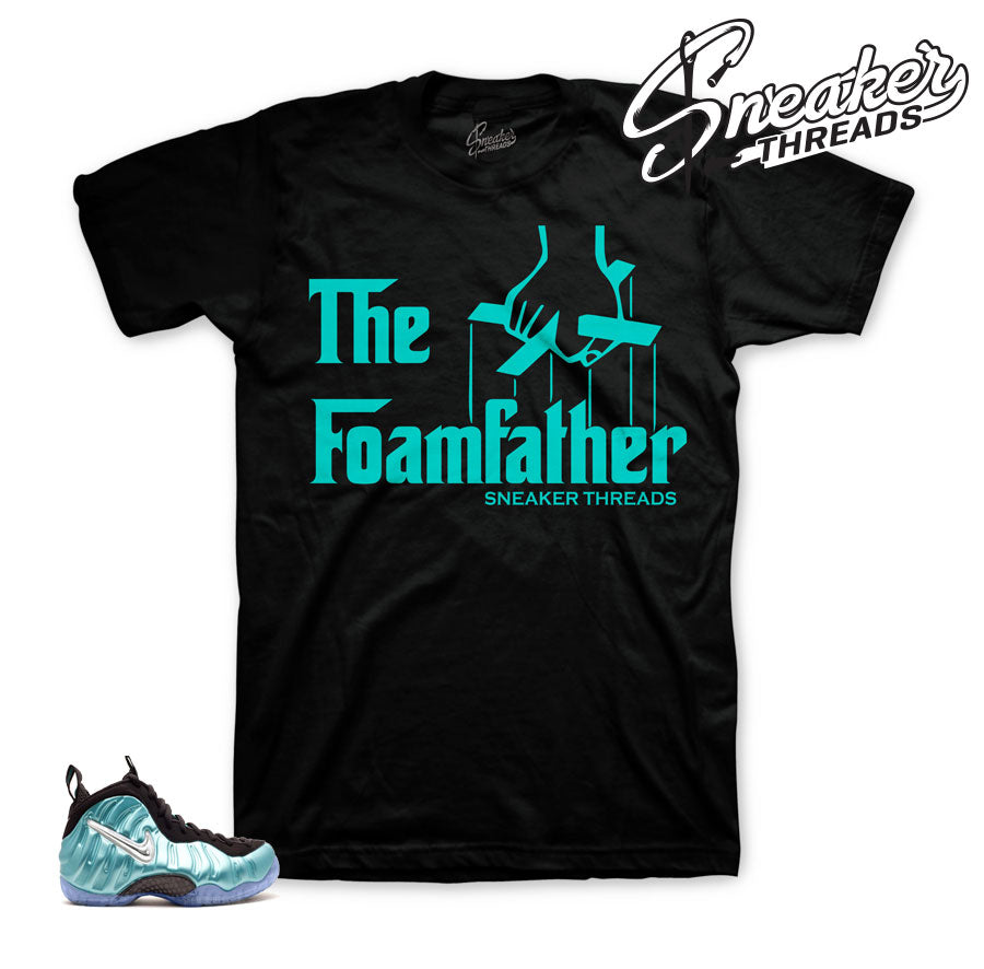 Foamposite Island Green Foam Father Shirt