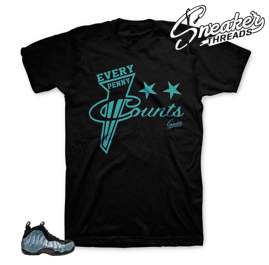 Foamposite Abalone Every Penny Shirt