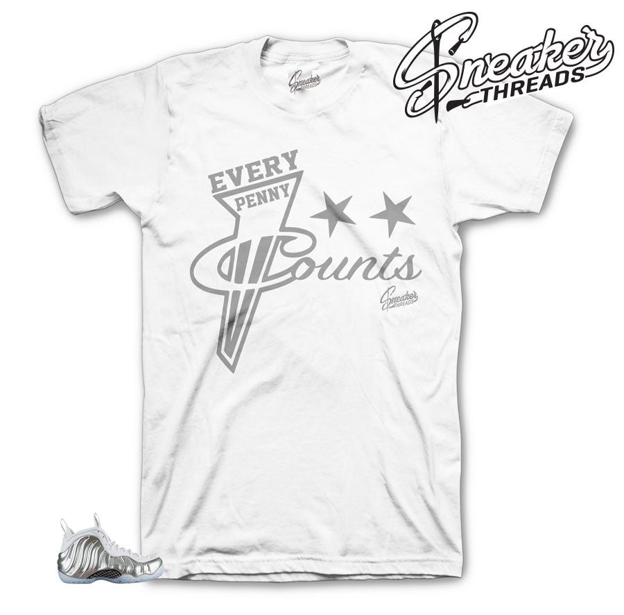Foamposite Chrome Every Penny Shirt