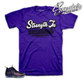 Foamposite Eggplant Strength In Numbers Shirt