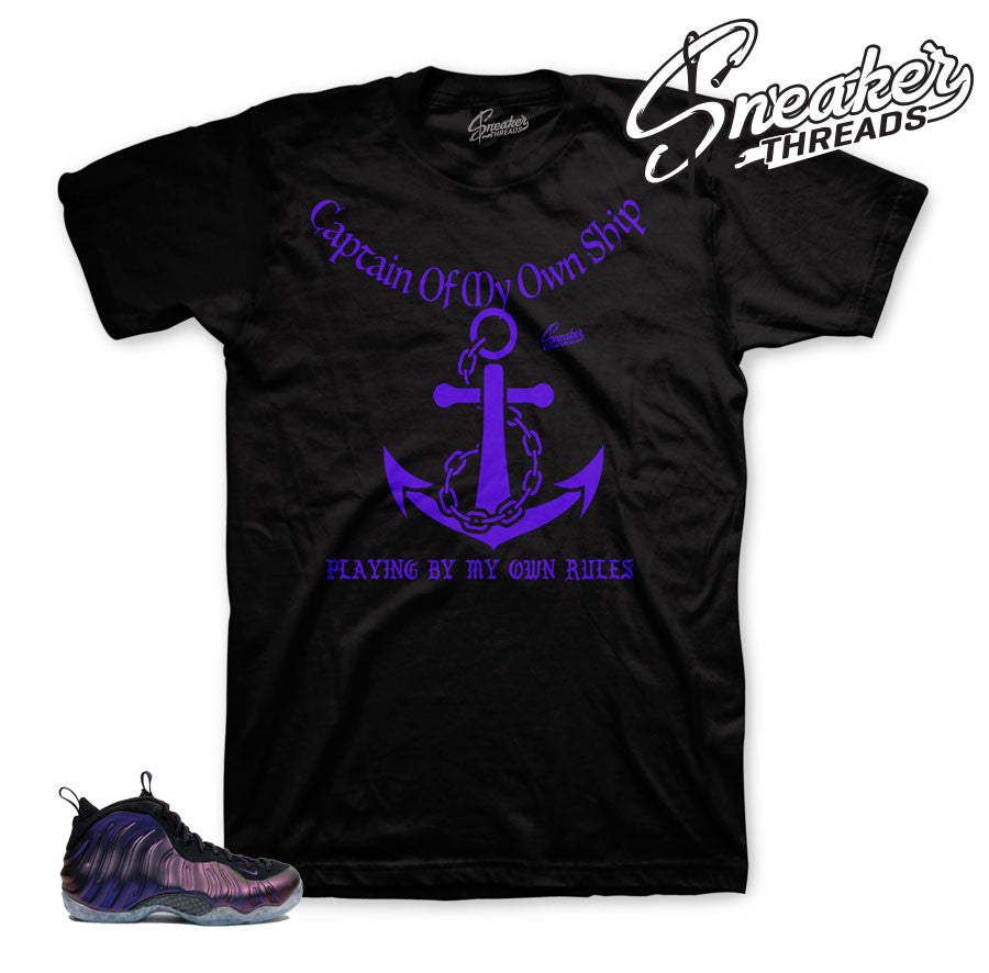 Foamposite Eggplant My Rules Shirt