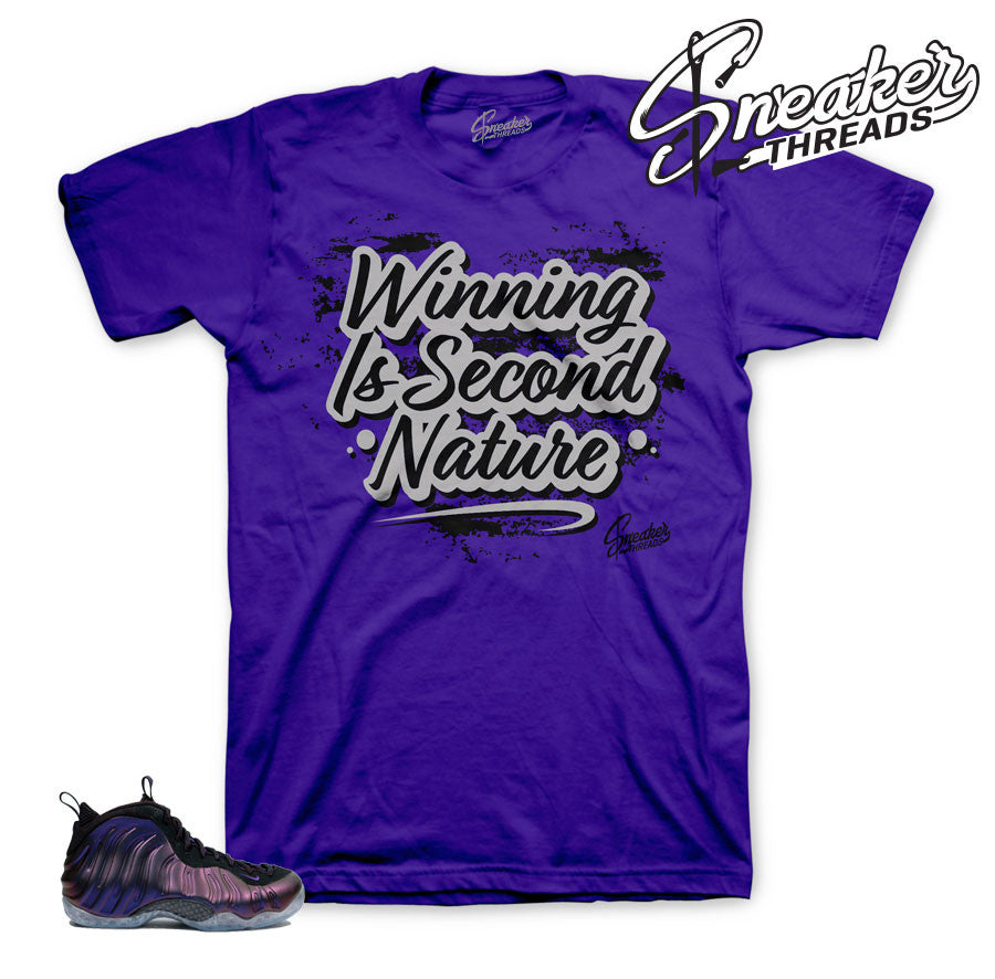 Foamposite Eggplant Second Nature Shirt