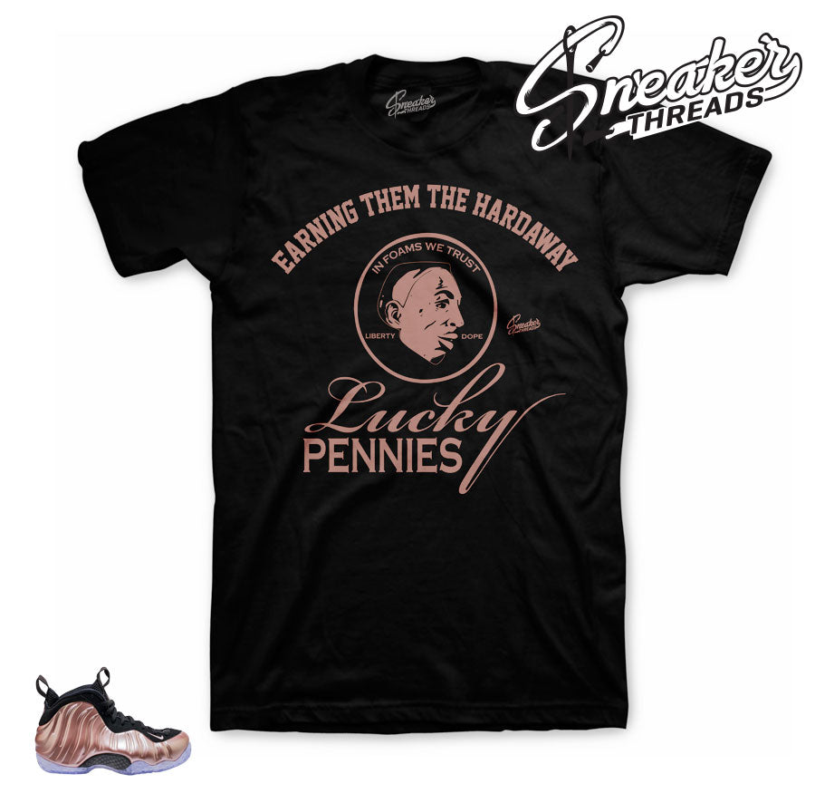 Foamposite Elemental Rose Lucky Penny Shirt