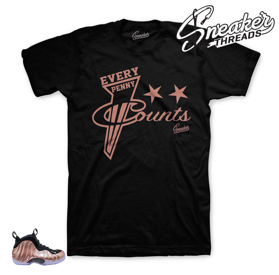 Foamposite Elemental Rose Every Penny Shirt