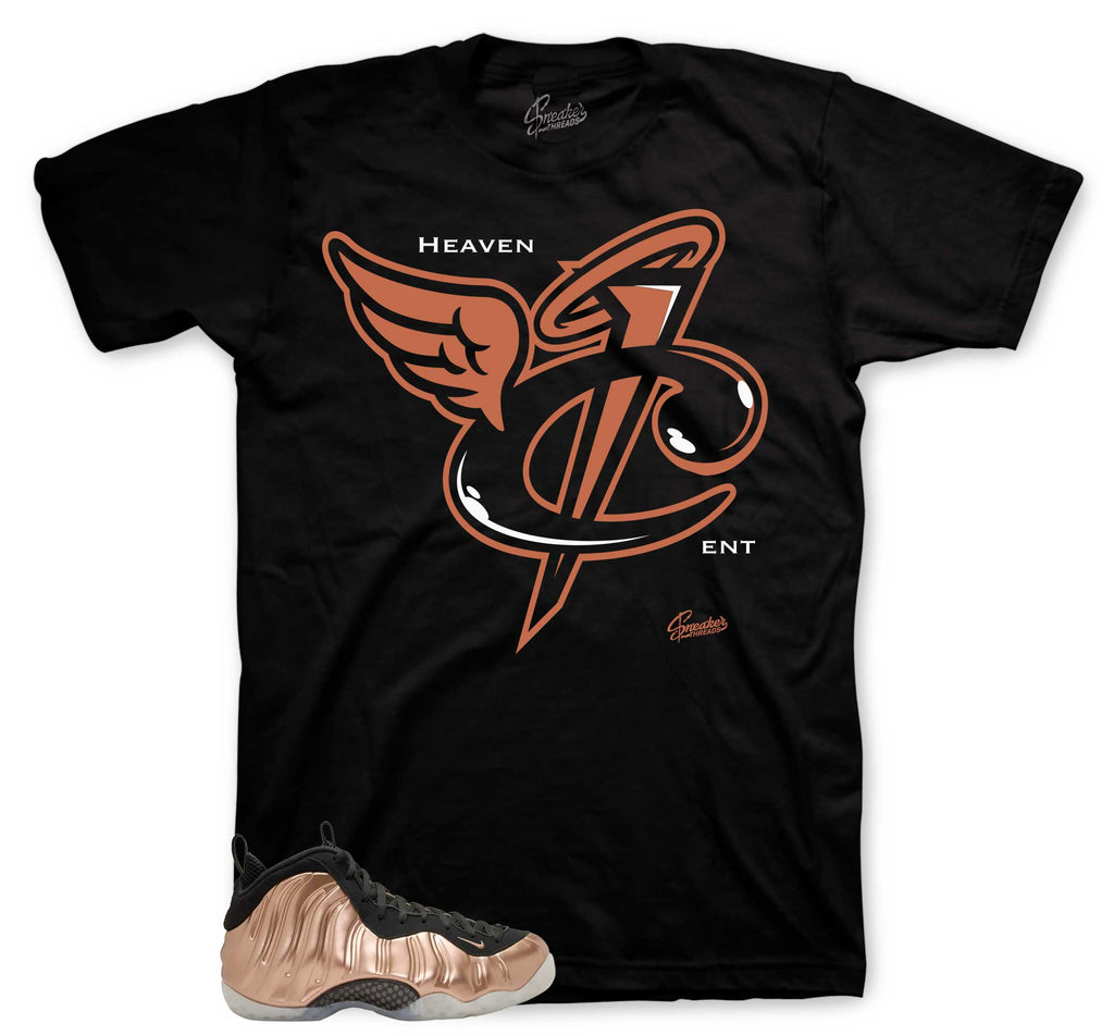 Foamposite Copper Heaven Cent Shirt