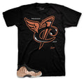 Foamposite Copper Heaven Cent Shirt