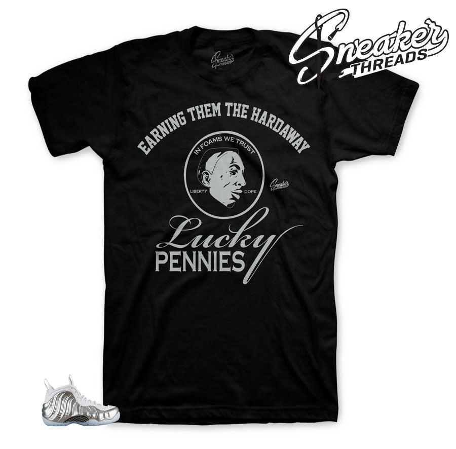 Foamposite Chrome Lucky Penny Shirt