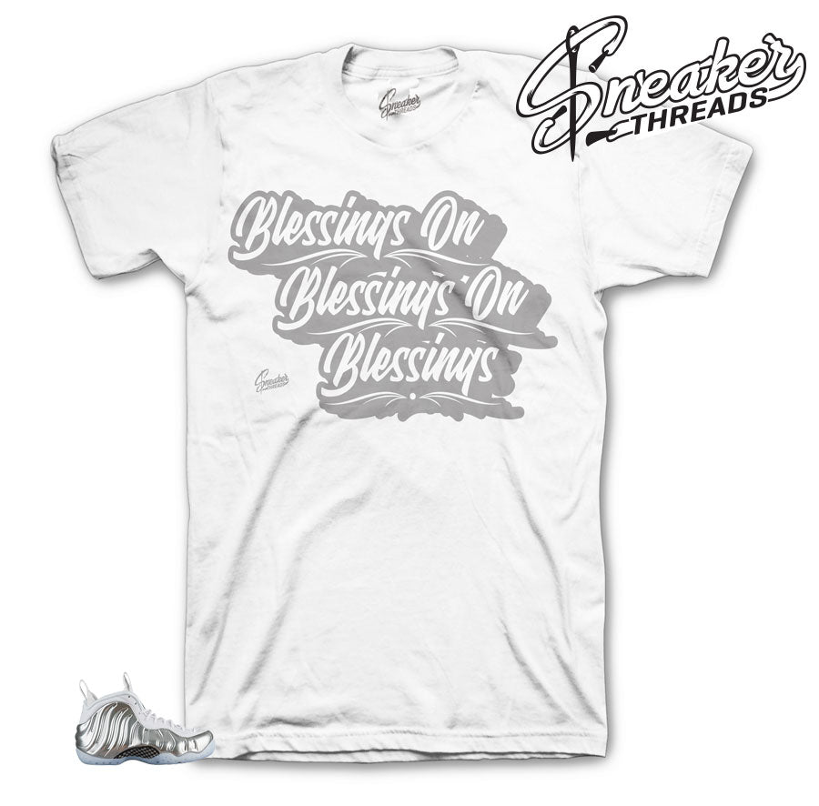 Foamposite Chrome Blessings Shirt