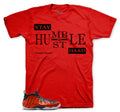 Foamposite Metallic Red Humble Shirt
