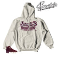 Retro 12 Bordeaux Strength In Numbers Hoody