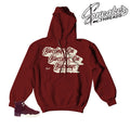 Retro 12 Bordeaux Blessings Hoody