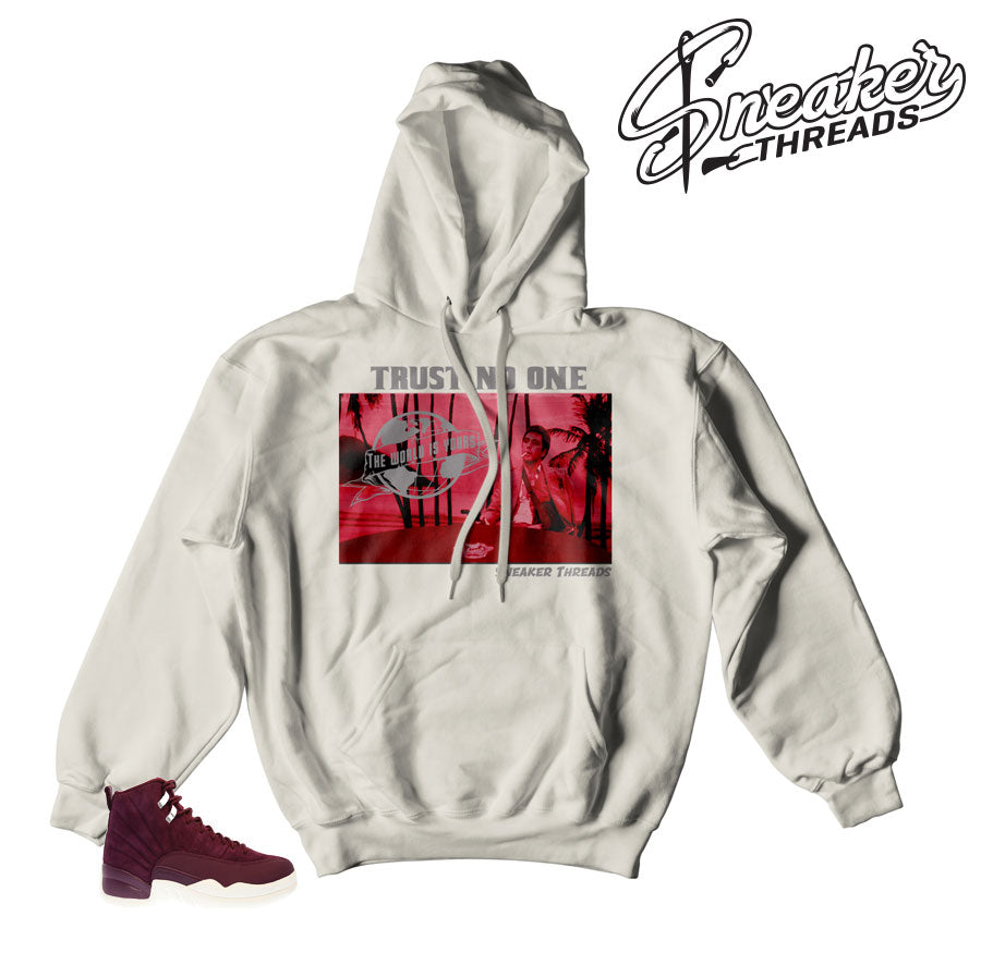 Retro 12 Bordeaux Tony Knows Hoody