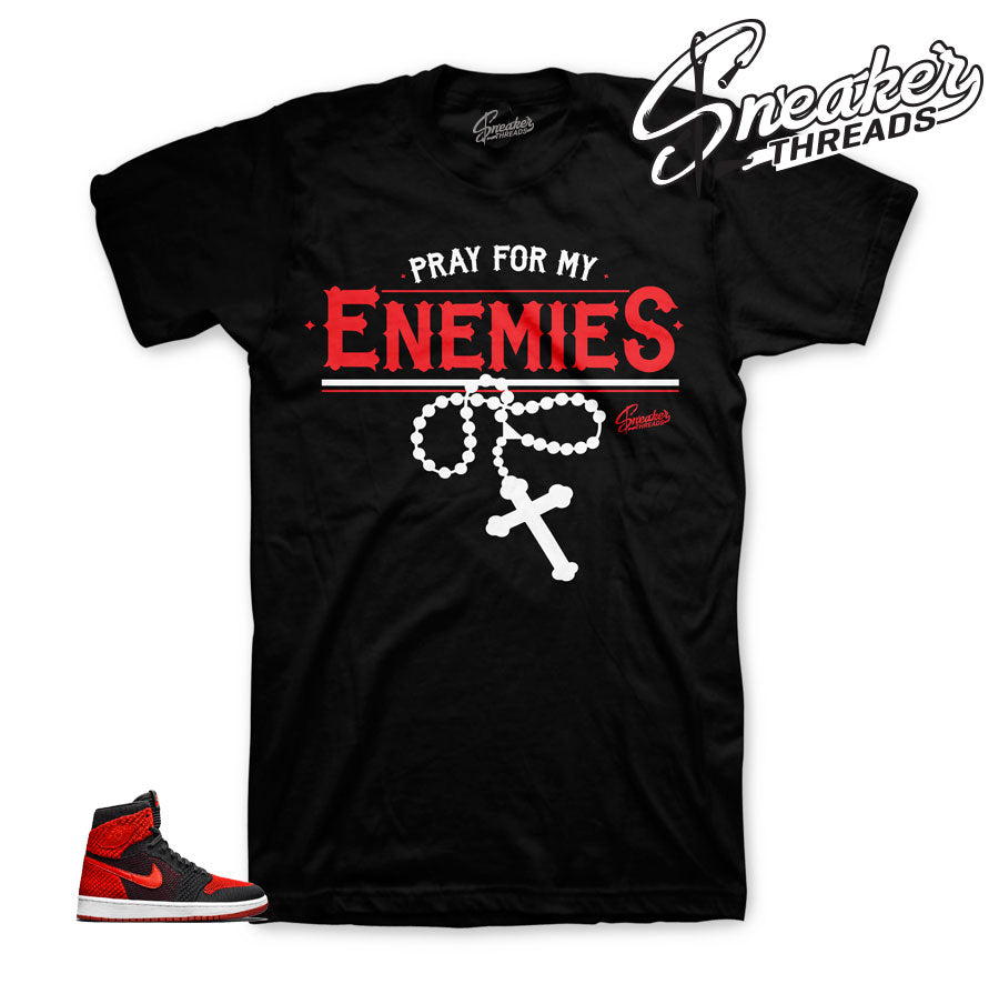 Retro 1 Flyknit Enemies Shirt