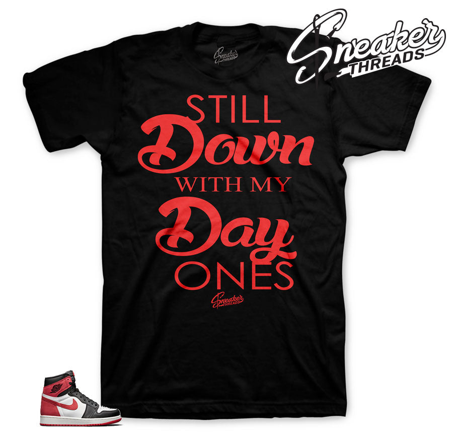 Retro 1 Track Red Day Ones Shirt