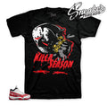 Retro 11 Fire Red Killa Season Shirt