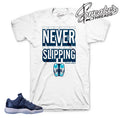 Retro 11 Blue Moon Slipping Shirt