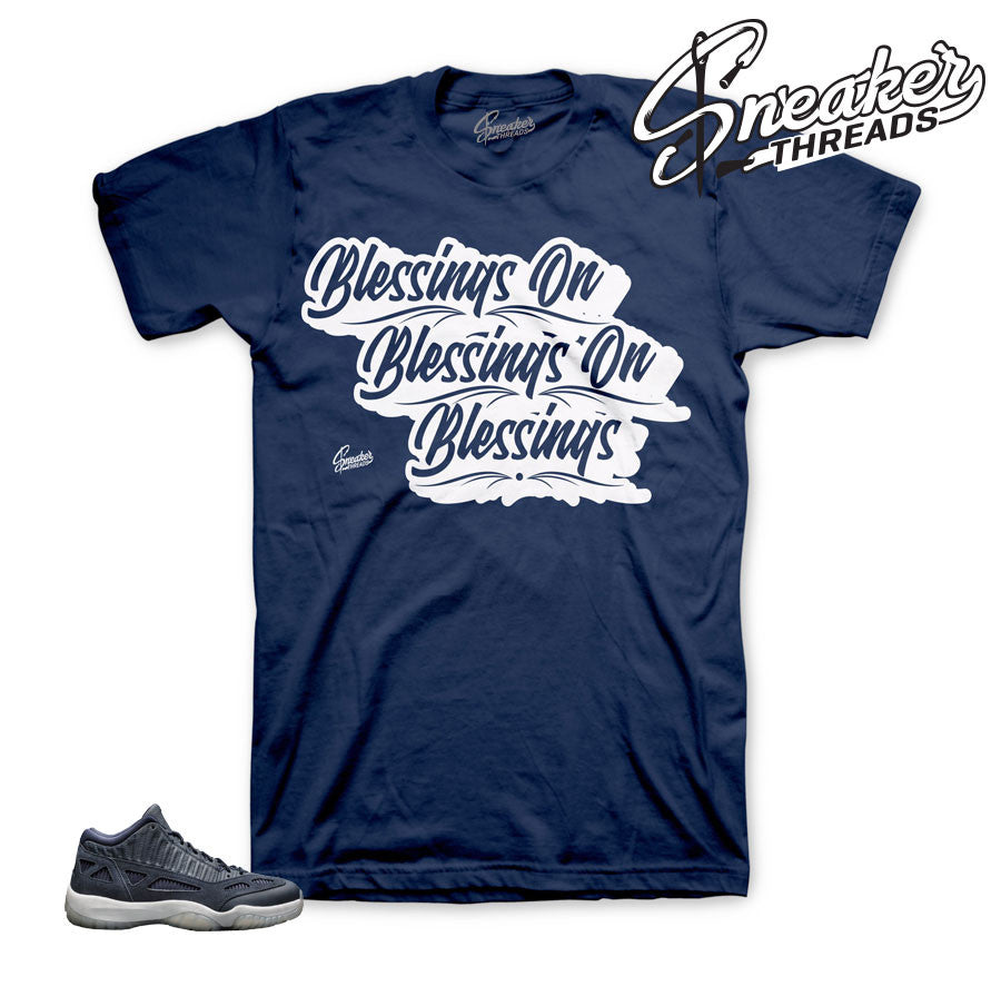 Retro 11 Obsidian Blessings Shirt