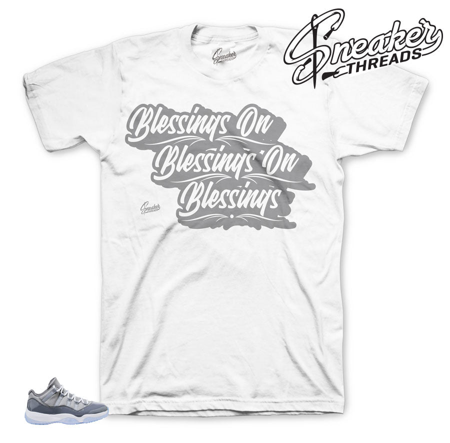 Retro 11 Cool Grey Blessings Shirt