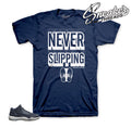 Retro 11 Obsidian Slipping Shirt