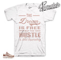 Retro 11 Rose Gold Sold Separately Shirt