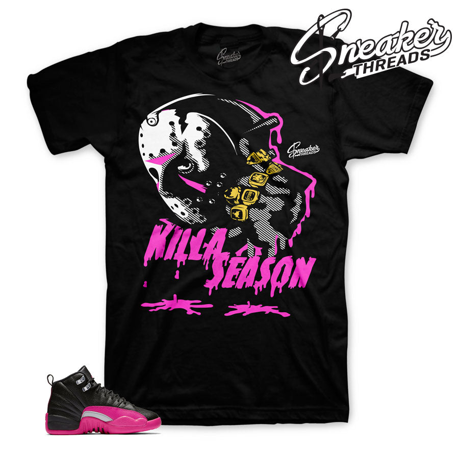 Retro 12 Deadly Pink Killa Season Shirt