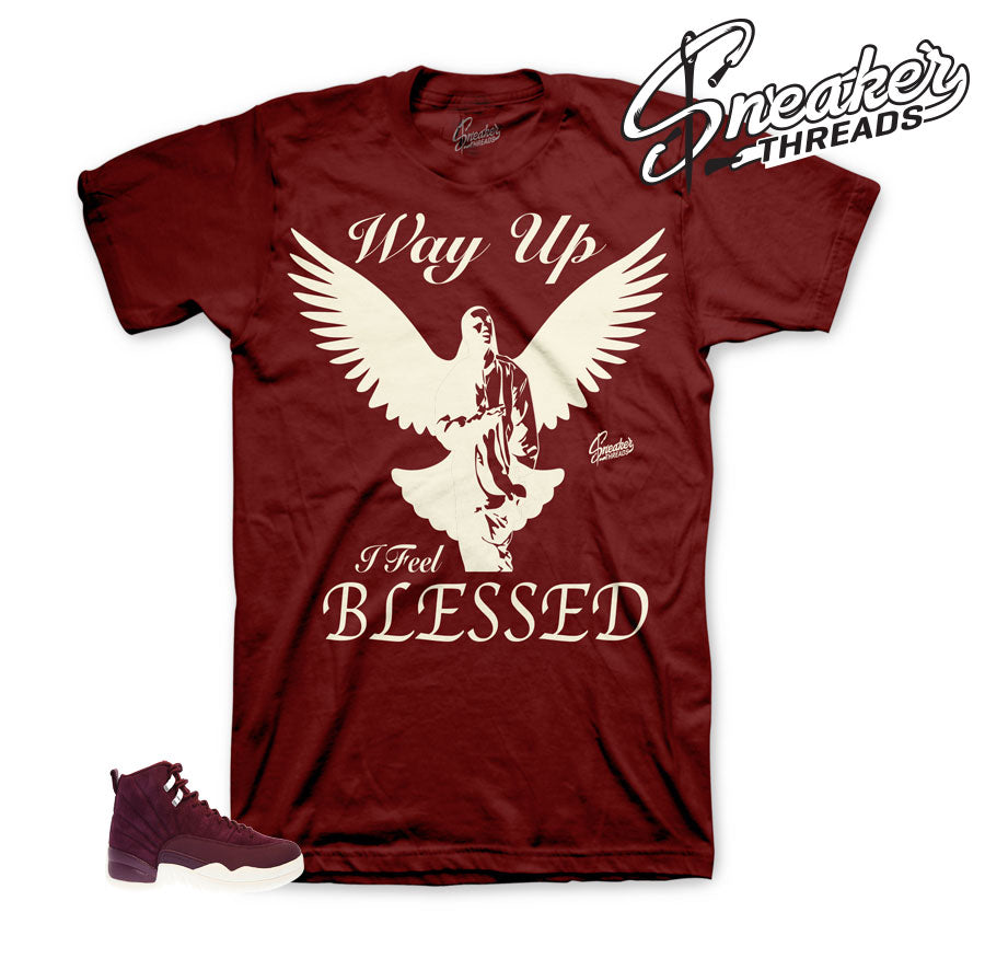 Retro 12 Bordeaux Way Up Shirt