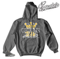 Retro 12 Dark Grey Born To Win Hoody