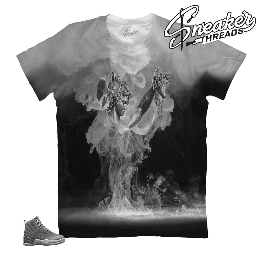Retro 12 Dark Grey All Over Shirt