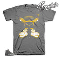 Retro 12 Dark Grey Raging Face Shirt