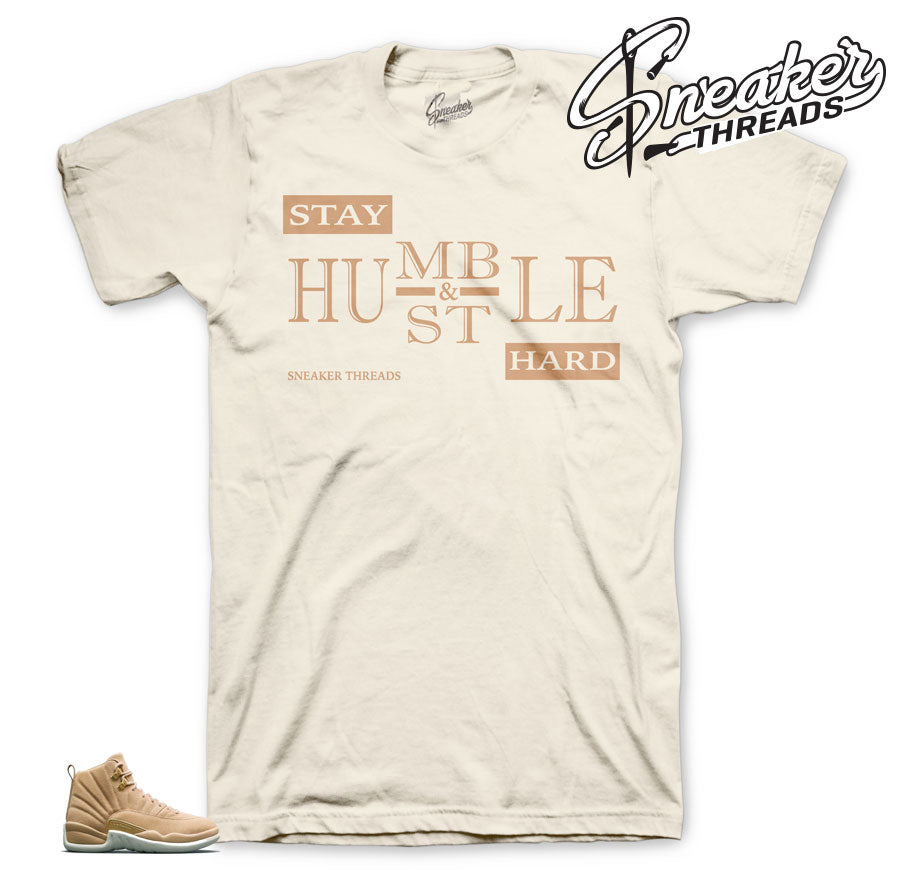 Retro 12 Vachetta Tan Humble Shirt