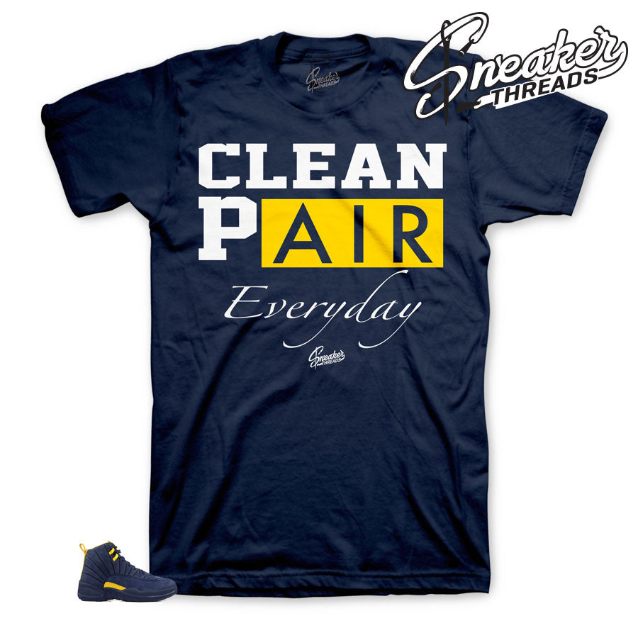 Retro 12 Michigan Everyday Shirt