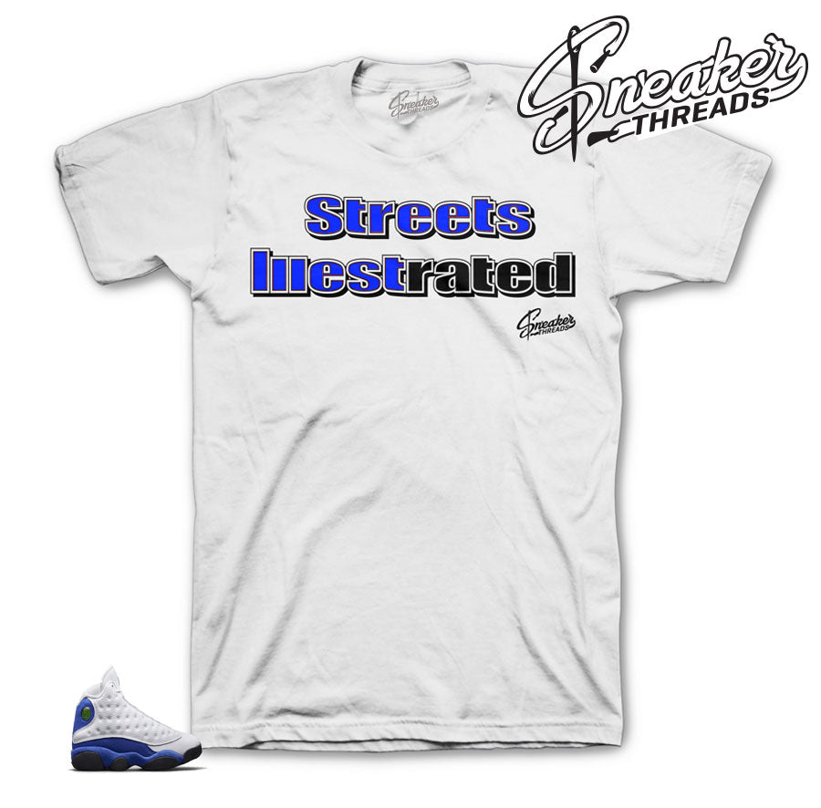 Retro 13 Hyper Royal illestrated Shirt